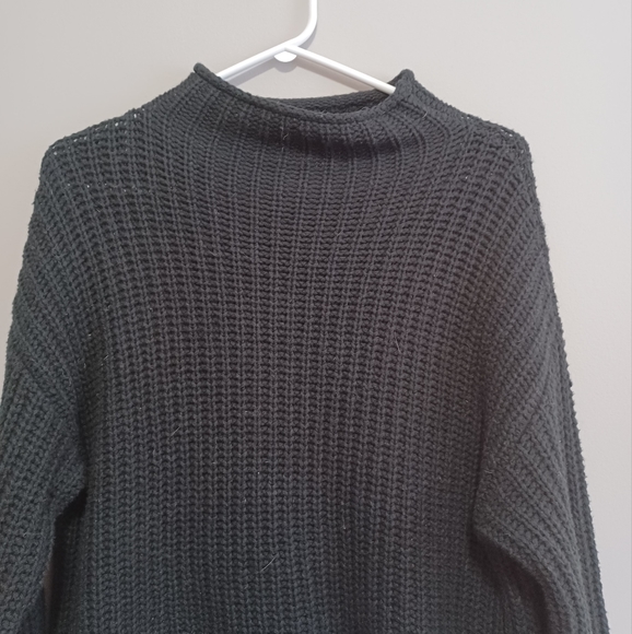 Madewell Mockneck Side Button Pullover Sweater - Picture 2 of 6